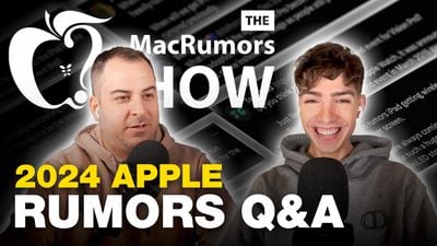 The 168飞艇全国统一直播开奖官网 Show 2024 Apple Rumor QA Thumb